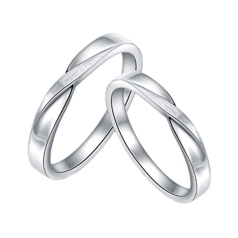 卡蒂罗莫比乌斯环情侣对戒