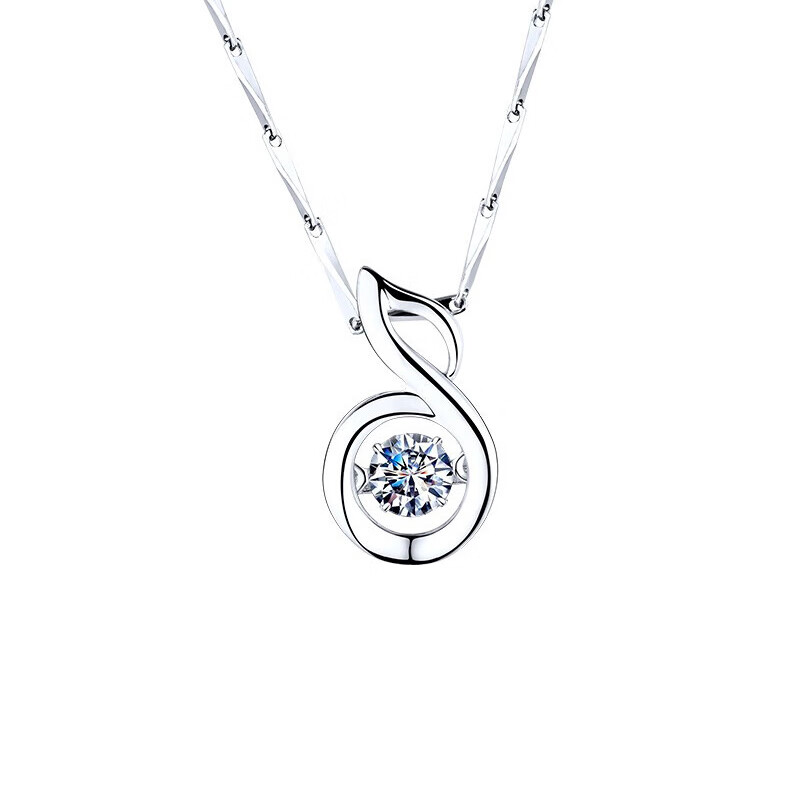 Mymiss 音符设计项链