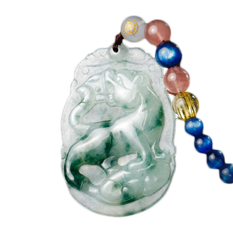 吉照堂 五行生辰翡翠吊坠