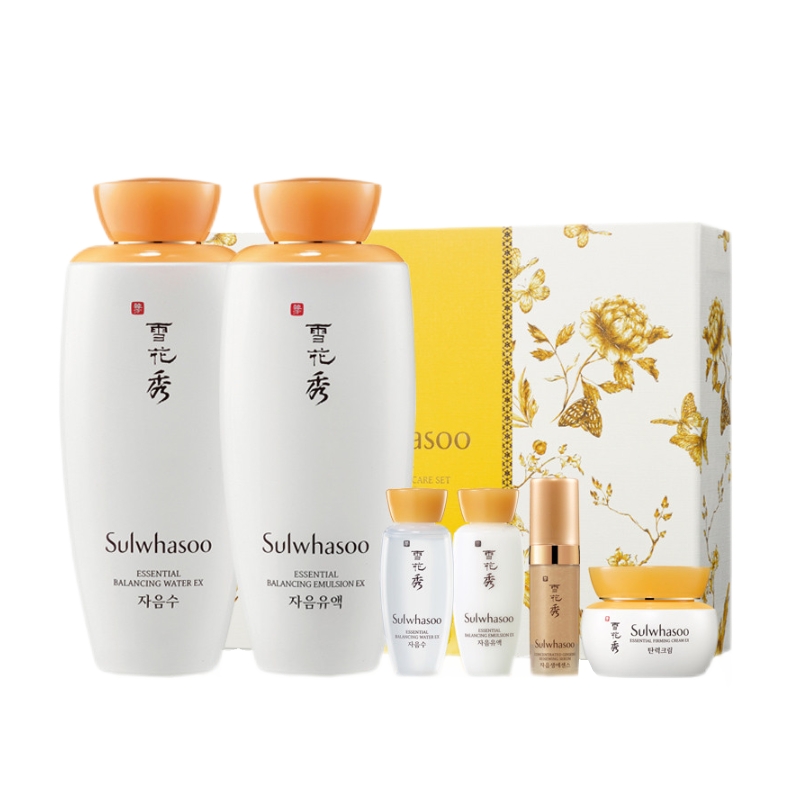 雪花秀 水润嫩滑护肤套装