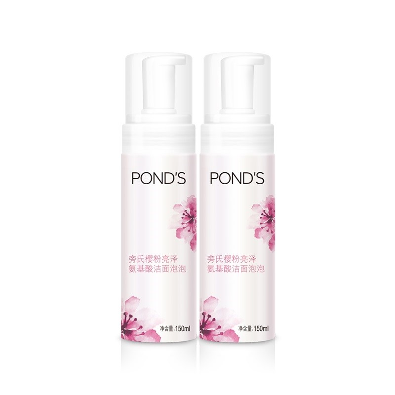 旁氏 樱粉亮泽洁面泡沫