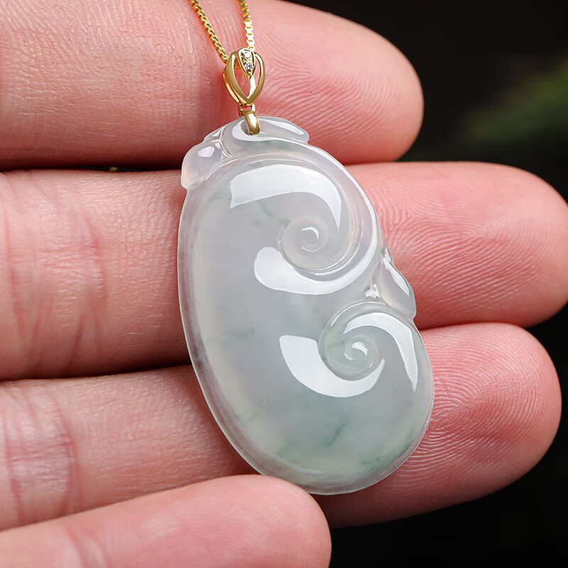 珍唯伊 吉祥如意翡翠吊坠