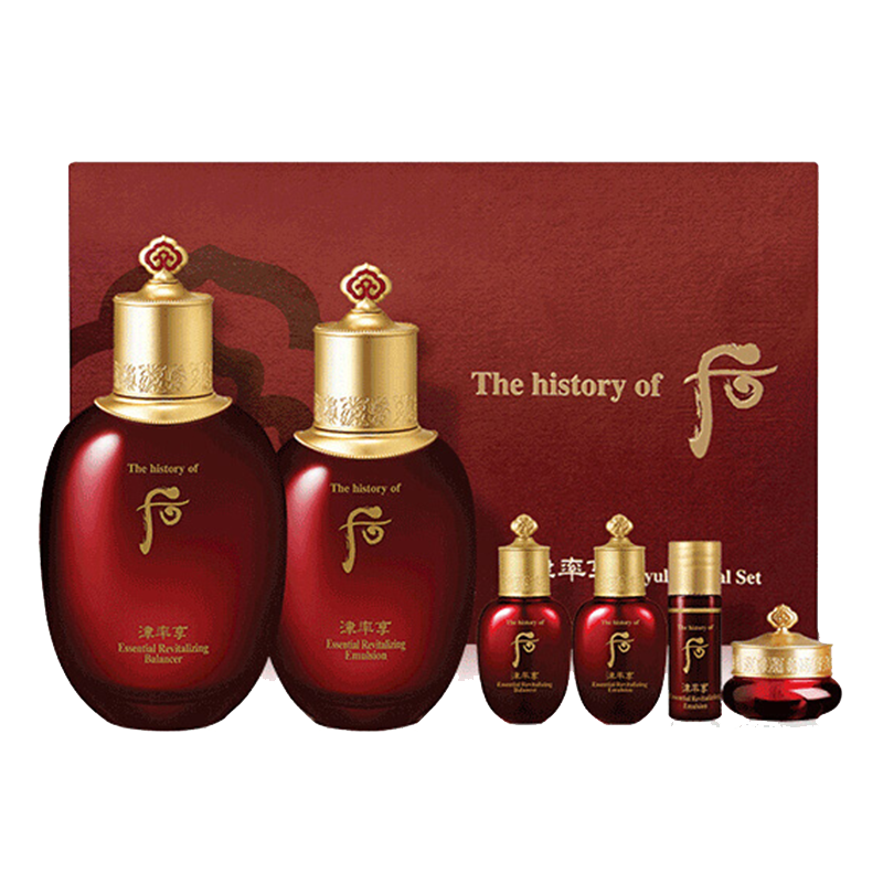 后 津率享红华凝香护肤套装