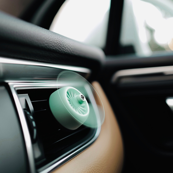 bbdd 装饰小风扇车载香水