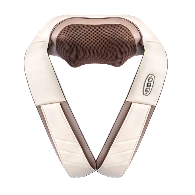 倍轻松捶打揉捏热敷按摩器