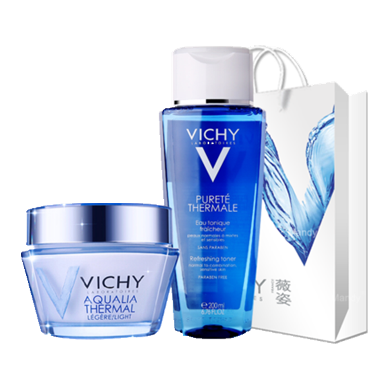 薇姿 温泉矿物保湿护肤套装