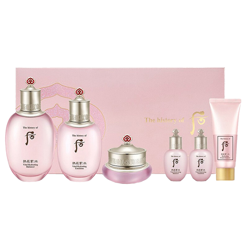 whoo 水润紧实护肤套装