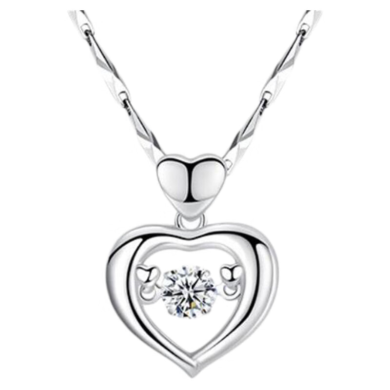 圣雅罗 韩版简约999银项链