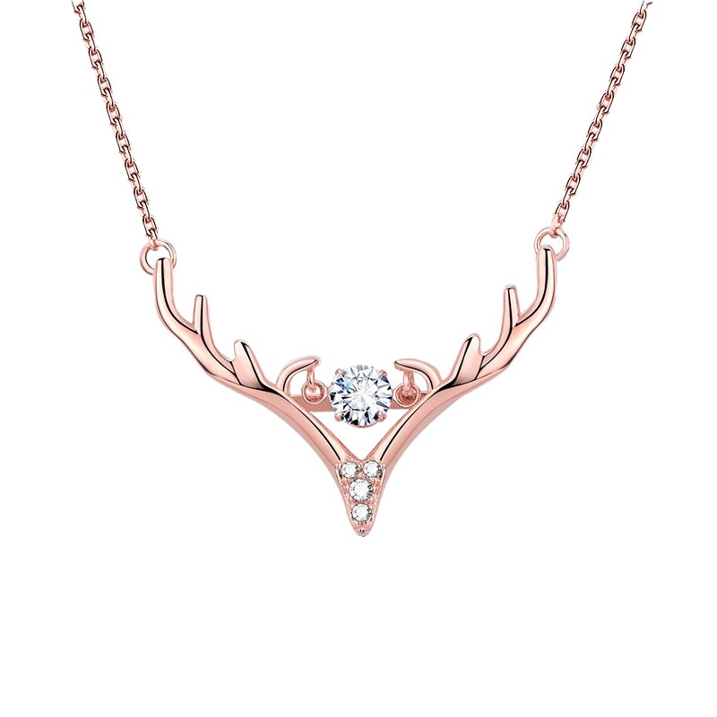 Mymiss 精致鹿角项链