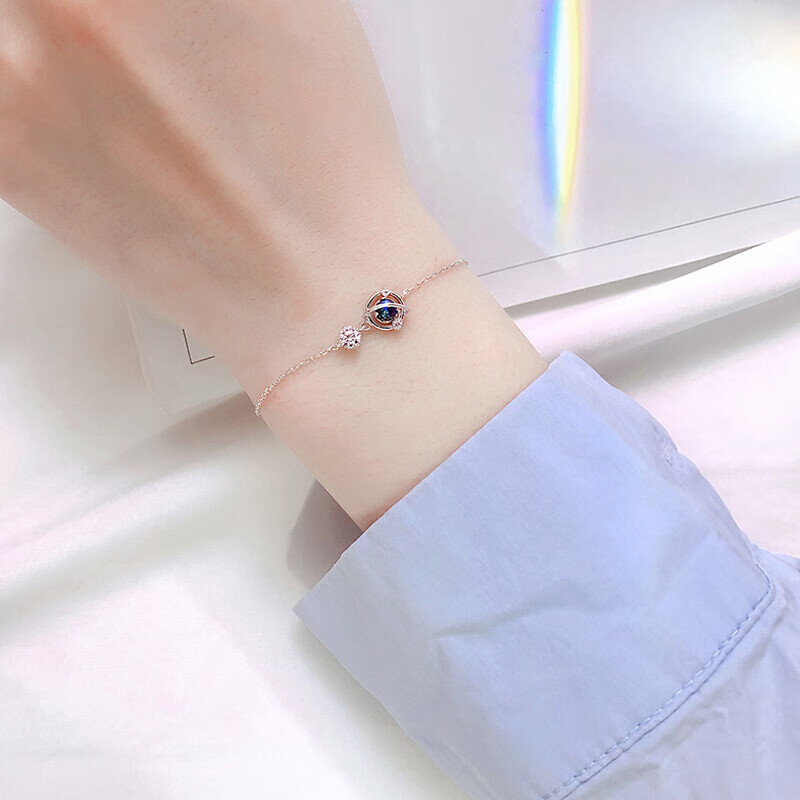 桑玛 蓝色星球简约手链