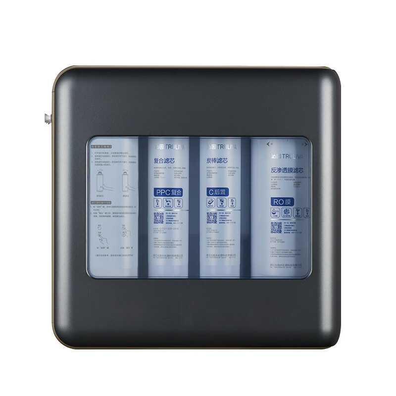 沁园 双出水净水器