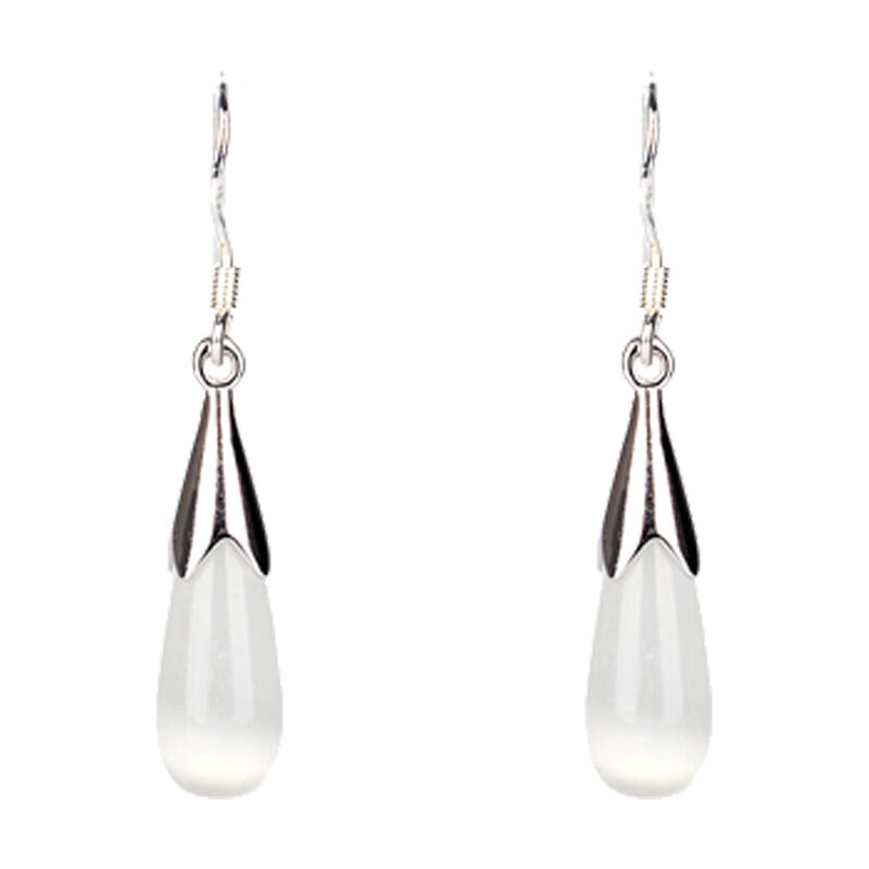 桑玛 猫眼石水滴耳饰