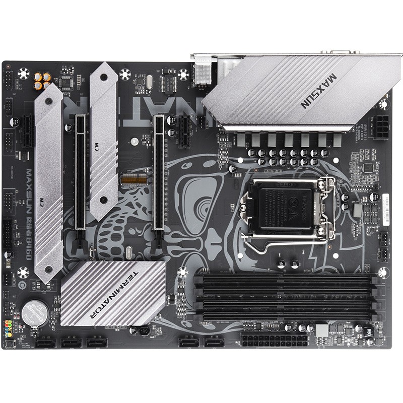 微星 一体挡板主板