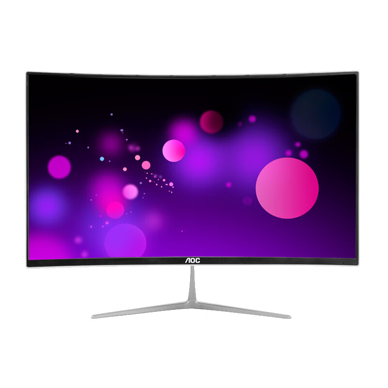 AOC 曲面屏家用办公一体机