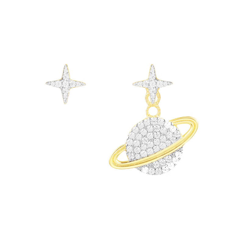 APM 不对称星球耳饰