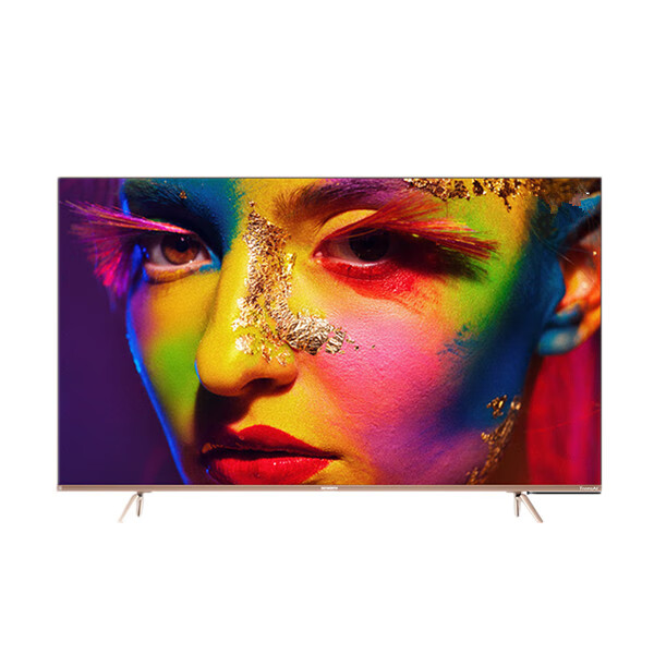 创维全面屏金属机身电视机