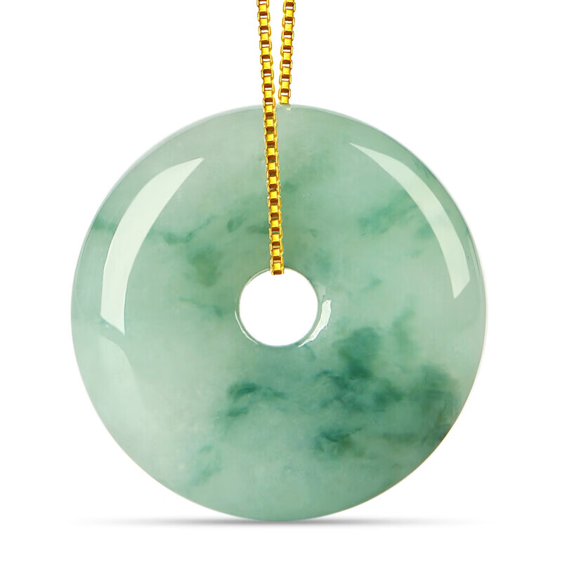 凤禧 平安扣翡翠吊坠