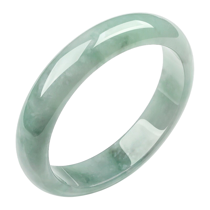 金一 细糯淡雅玉石手镯