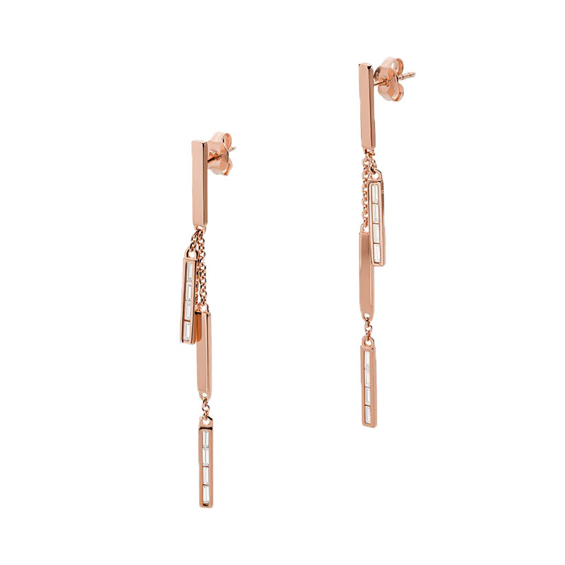 阿玛尼 轻奢银质耳饰