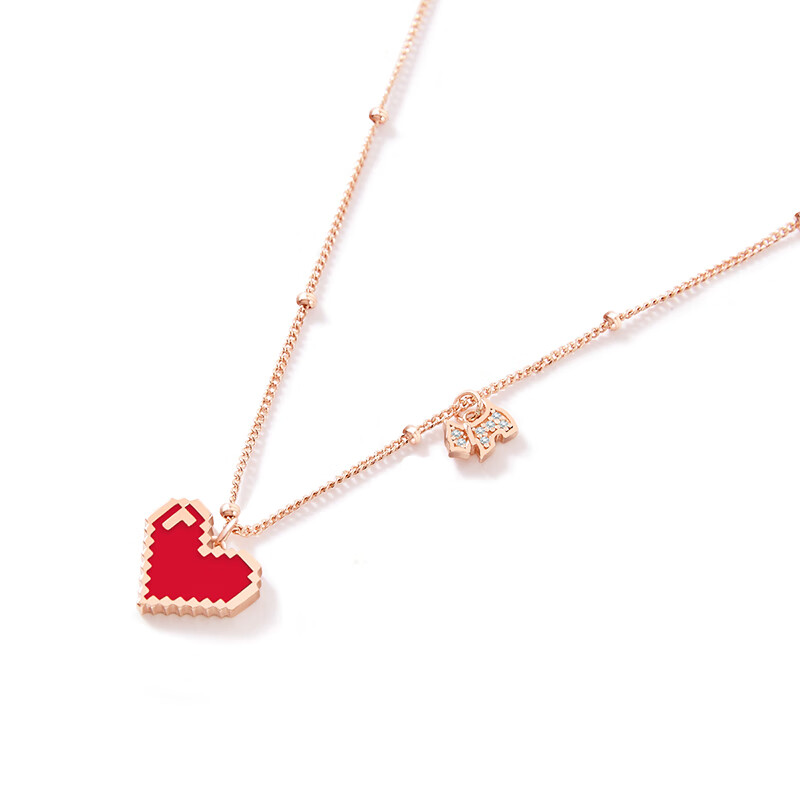 AGATHA 爱心 项链