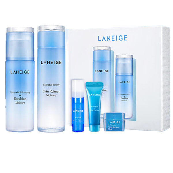 兰芝 滋润平衡油脂 护肤套装