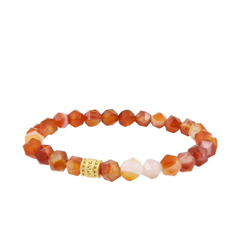 AWNL 橙红玛瑙手链