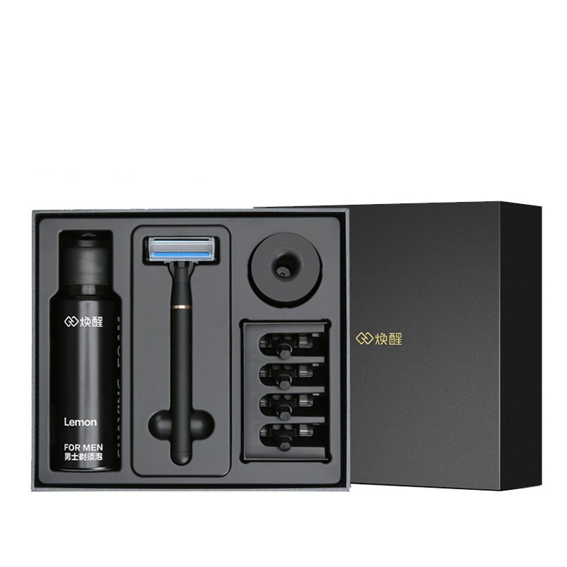 焕醒 磨砂手柄 剃须套装