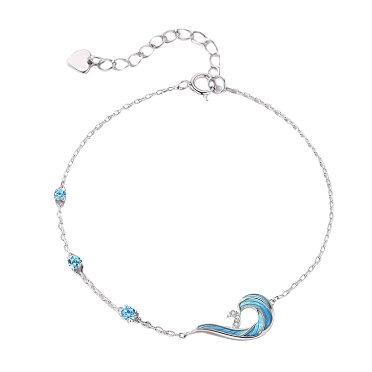 银千惠 冷珐琅工艺处理手链