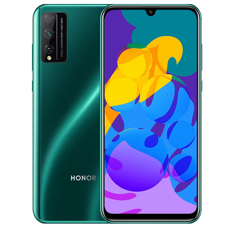 荣耀 指纹解锁快手机