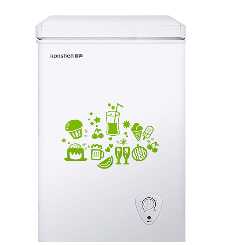 容声单温顶开门式冰柜