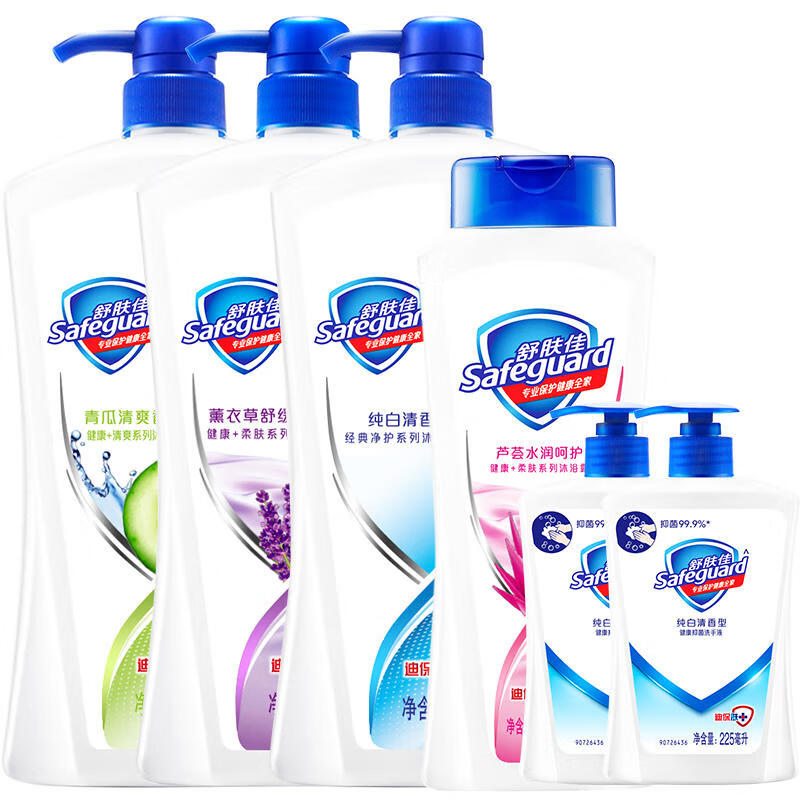舒肤佳 守护健康套装洗手沐浴露
