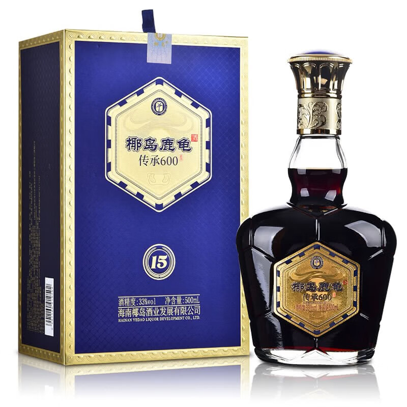 椰岛 酒厂直供传承鹿龟酒