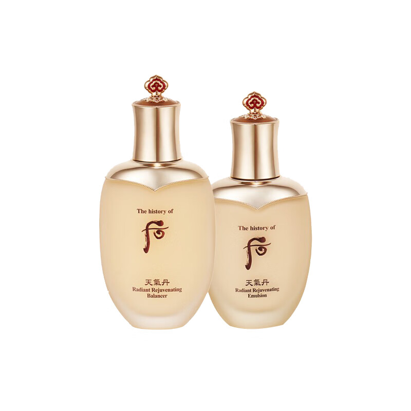 后 天气丹补水面部护肤套装