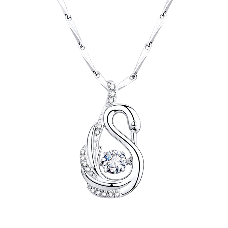 Mymiss唯美天鹅项链