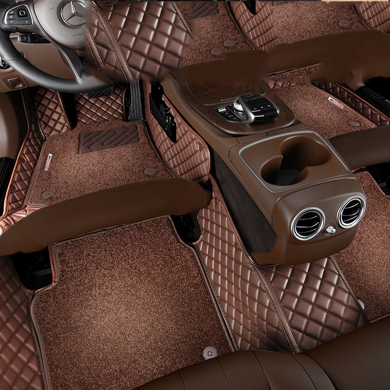 祁丰 仿羊绒摩卡色 脚垫