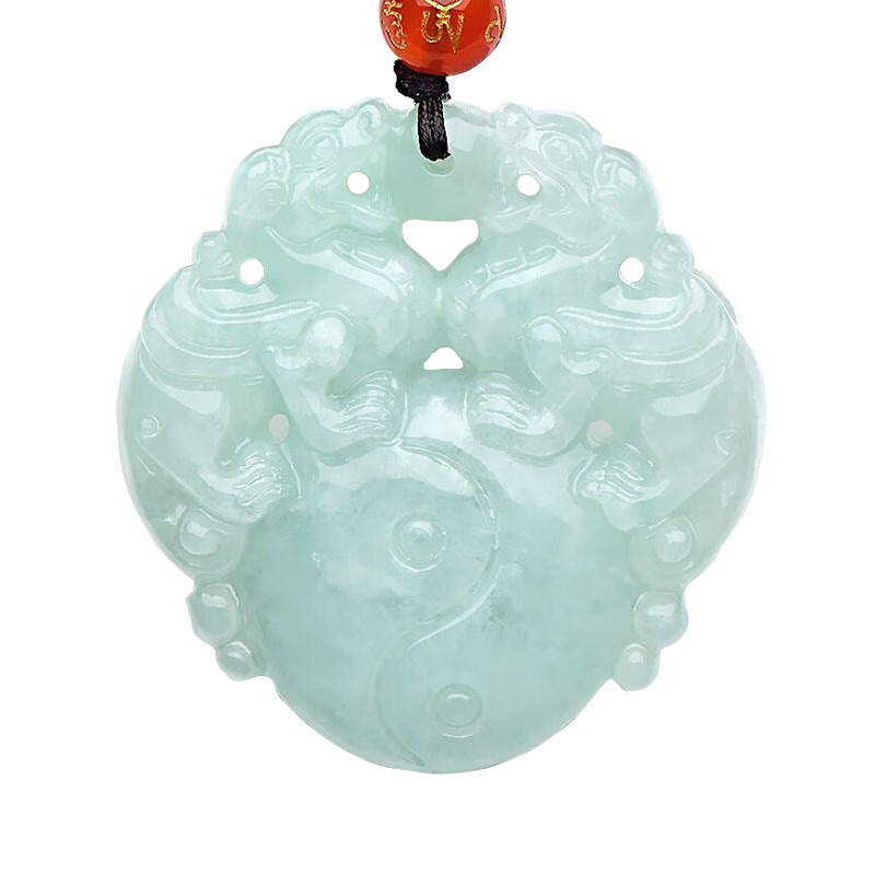 千载一玉 精细雕刻 翡翠吊坠