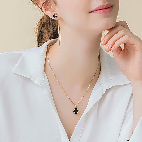 嘉蜜 黑玛瑙项链