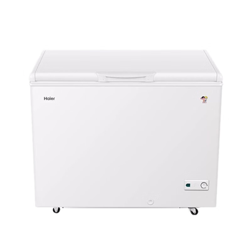 海尔 顶开速冻卧式冰柜