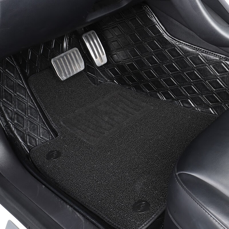 五福金牛 皮革拼接 防霉脚垫