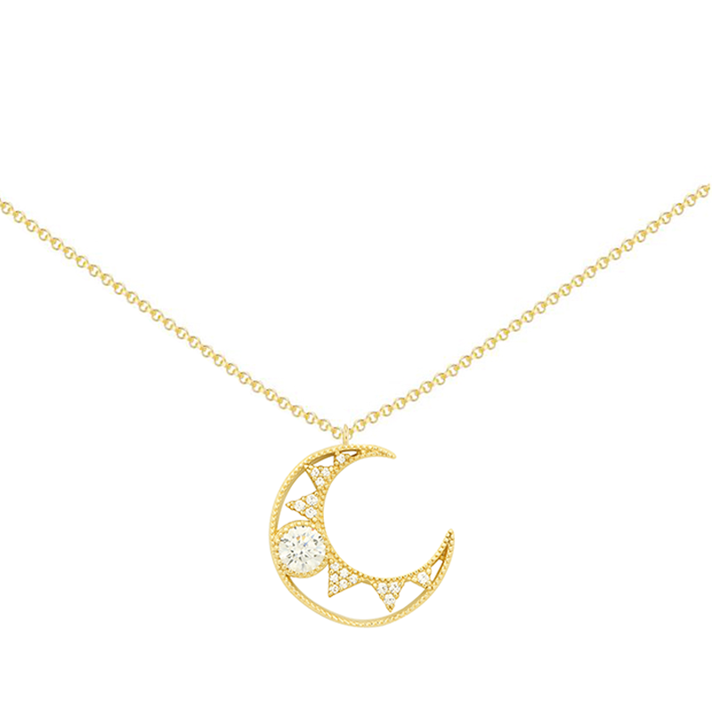 APM 梦幻星月项链