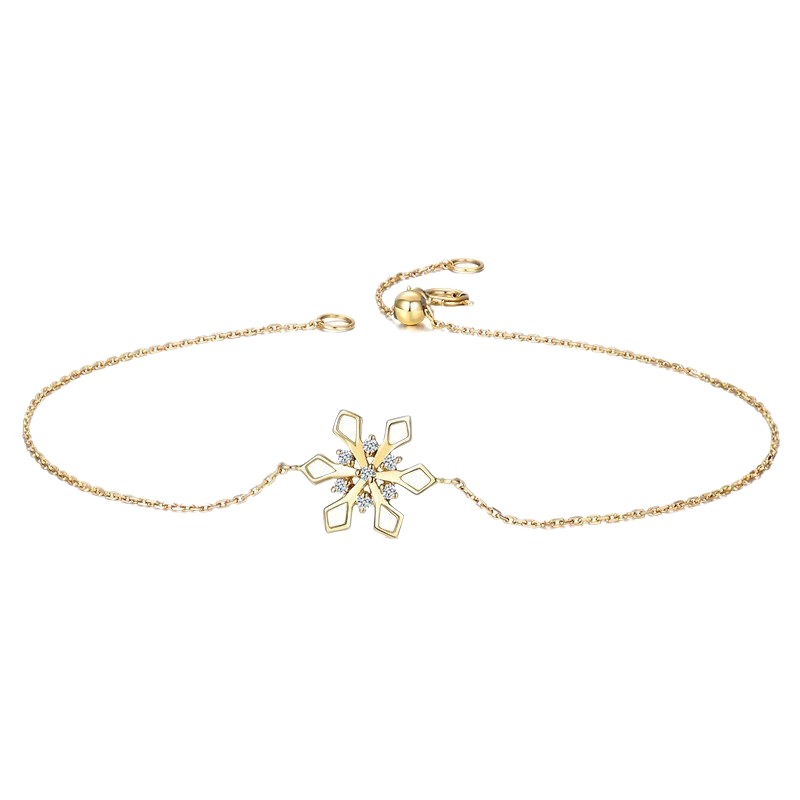 玛萨皇冠 浪漫雪花手链