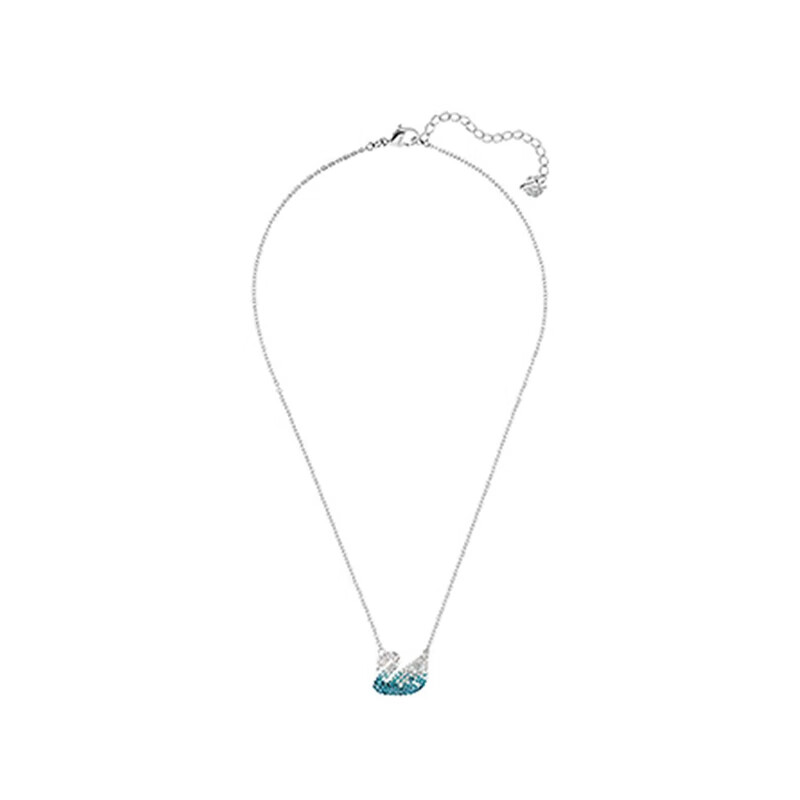 施华洛世奇 蓝色天鹅 项链