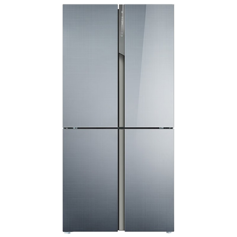 美菱 净味抗菌 十字双开门冰箱