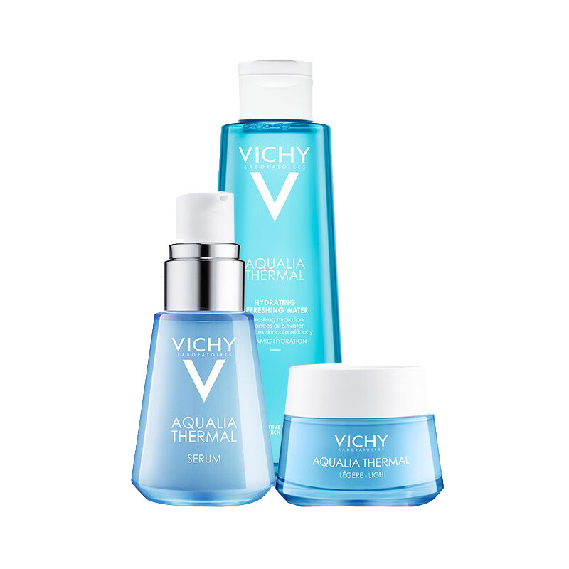 薇姿 补水保湿精华护肤品套装