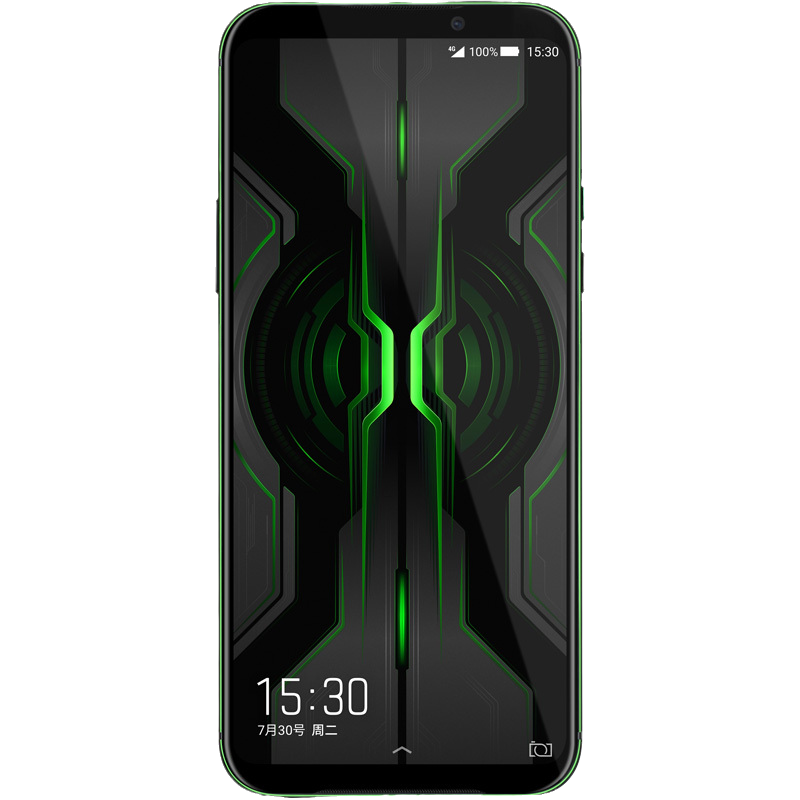 黑鲨 酷炫电鸣黑手机