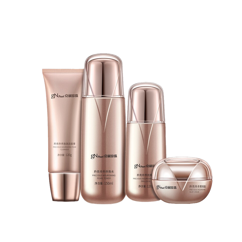 京润珍珠 淡化细纹干纹护肤套装
