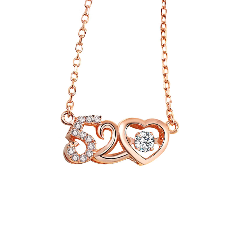 yonica 跳动的心投影项链