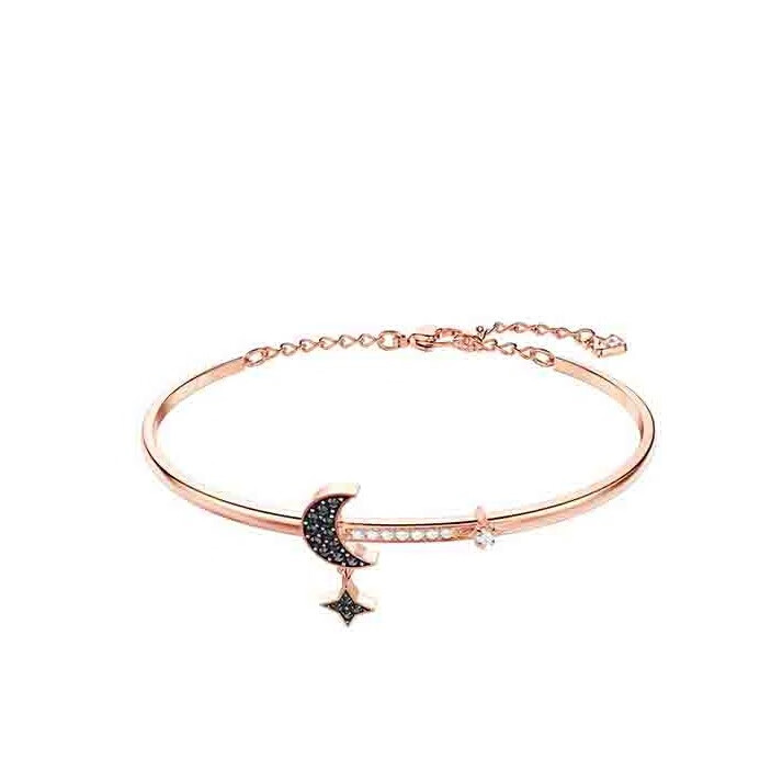 施华洛世奇 优雅月亮星星手链