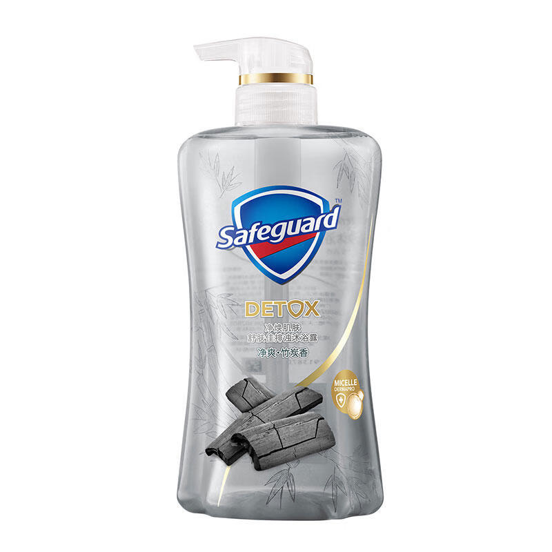 舒肤佳 净爽竹炭香排浊沐浴露