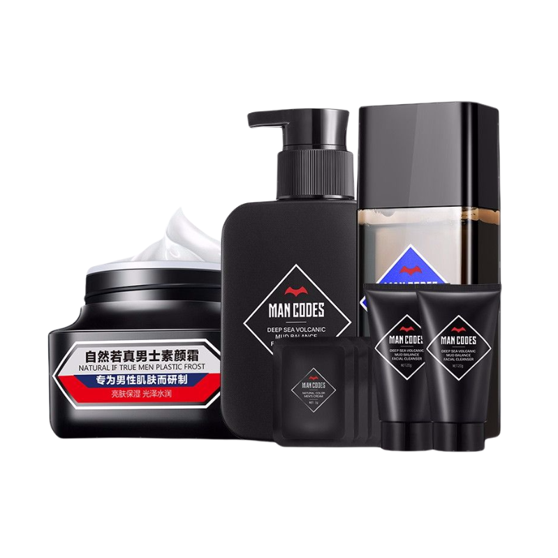 左颜右色 素颜霜男士护肤套装